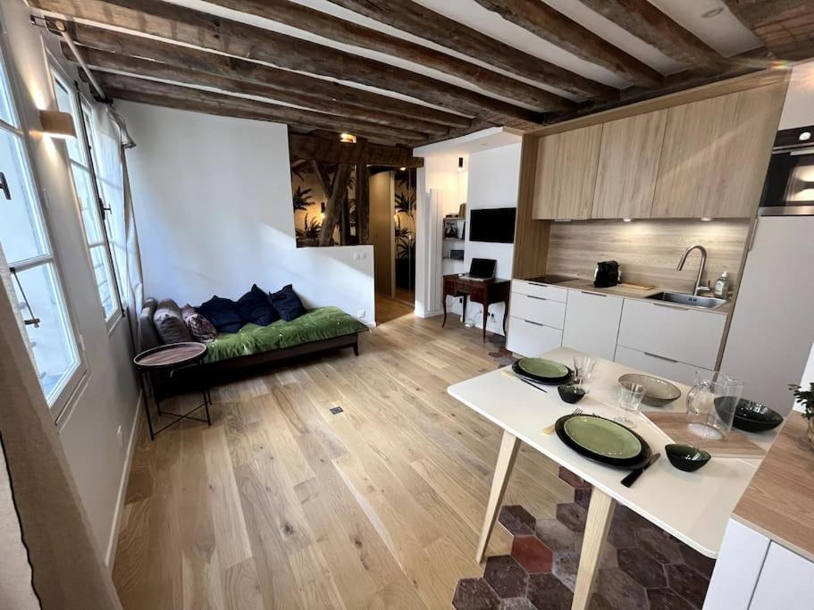 Bright 1 Bed In The Heart Of Hip Paris, Montorgueil Appartement